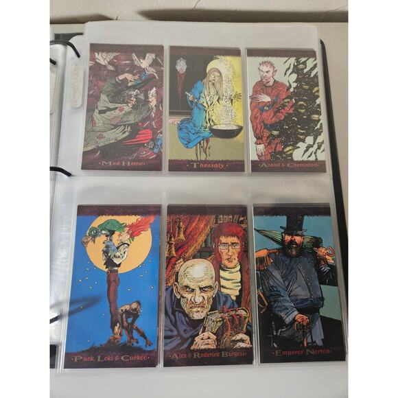 1994 Sandman Trading Cards Complete Set 1-90 - Picture 12 of 15